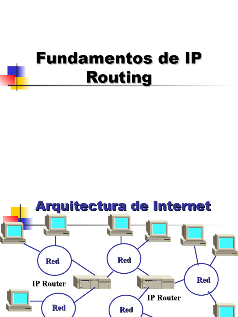 08 Fundamentos IP Routing | PDF | Enrutador (Computación) | Protocolos ...