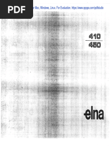 Elna Contessa Primula 410-450
