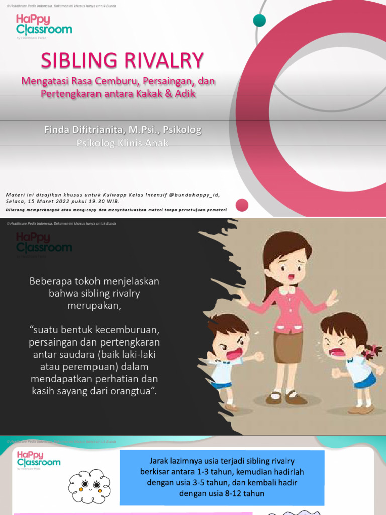 Sibling Rivalry 15 Maret 2022 | PDF