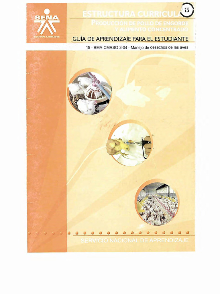 Manejo de Desechos de Las Aves | PDF | Residuos | Compost