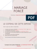 Le Mariage Forcé de Moliere