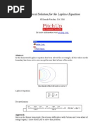 Solution For The Laplace Equation