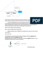 NMR Preview Chemical Shift