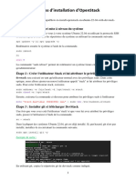 Etapes D'installation d'OpenStack