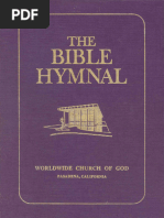 Bible Hymnal Purple