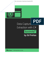 Data Capture and Extraction With C Sharp Succinctly