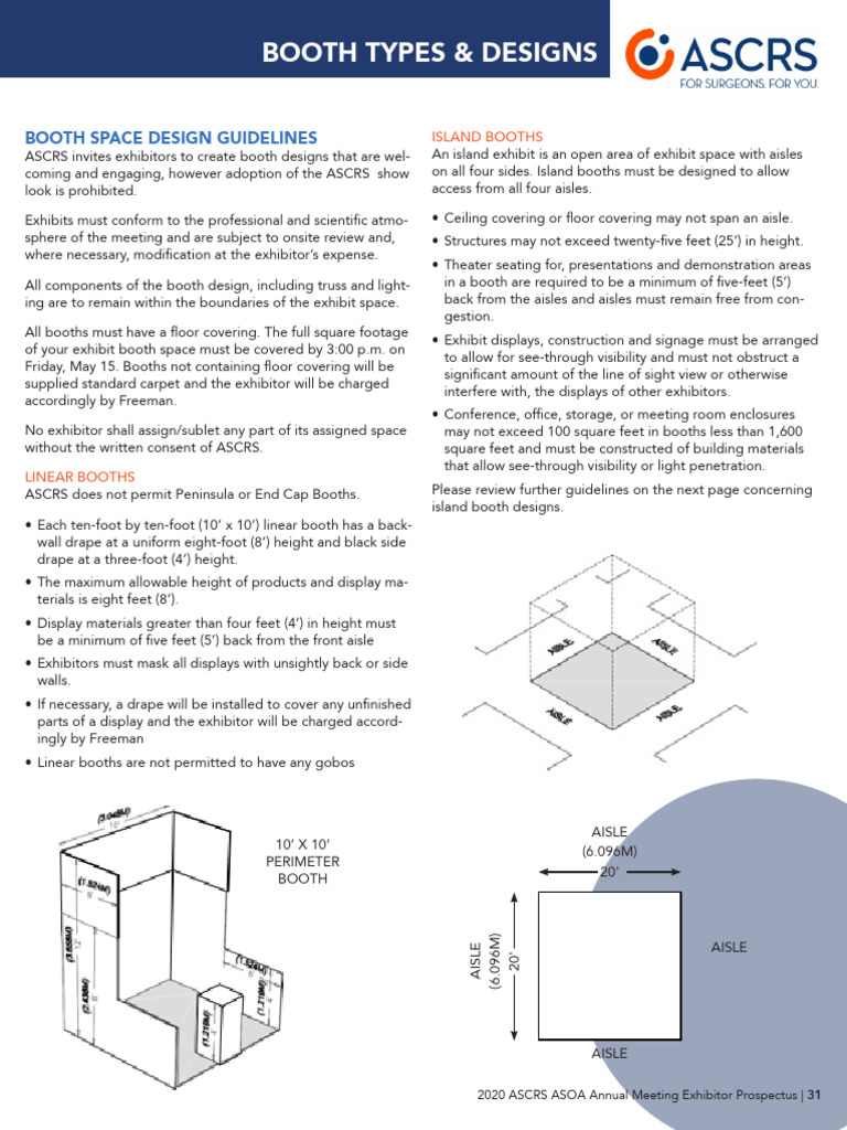 Exhibition Booth Design Guidelines | PDF | Home & Garden