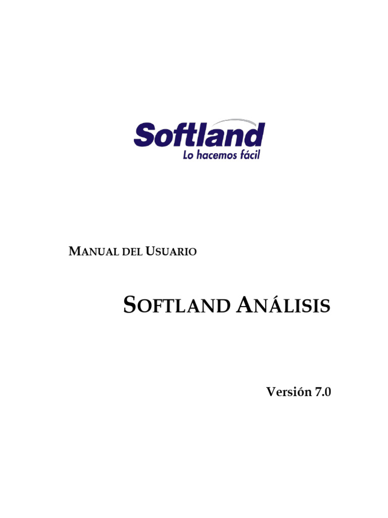 BI_Manual_Usuario_Softland Análisis | PDF | Contabilidad | Informática