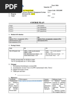 Course Plan - ADBMS - 2024 - IV - Sem