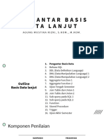 Pengantar Basis Data Lanjut