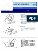 個人工作安全及工具使規則 瑞成鑫精密工程