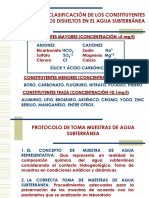 2 - Composicion Quimica General Del Agua Subterranea