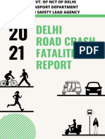 2021 Delhi Road Crash Fatality Report