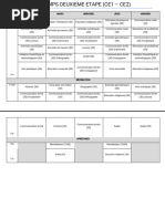 Emploi du temps CE1 CE2 2025-2026 | PDF | la communication | Linguistique