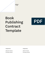 Book Publishing Contract Template