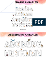 Abecedario Animales