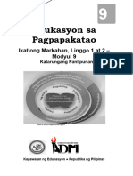 Esp9 q3 Mod9 Katarungang Panlipunan v4