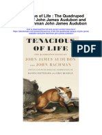 Tenacious of Life The Quadruped Essays of John James Audubon and John Bachman John James Audubon Full Chapter