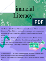 Financial Literacy 1