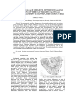 Morphological and Chemical Differences Among