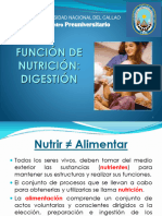 9. Fúnción de Nutrición - Digestión