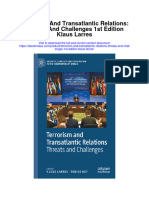 Download Terrorism And Transatlantic Relations Threats And Challenges 1St Edition Klaus Larres full chapter