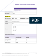 BSBLDR602 Task 7 Generic Meeting Minutes Template