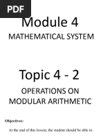 Module 4 2 Operation On Modular Arithmetic