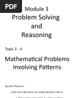 Module 3 4 Mathematical Problems Involving Patterns