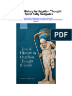 Time and History in Hegelian Thought and Spirit Sally Sedgwick All Chapter
