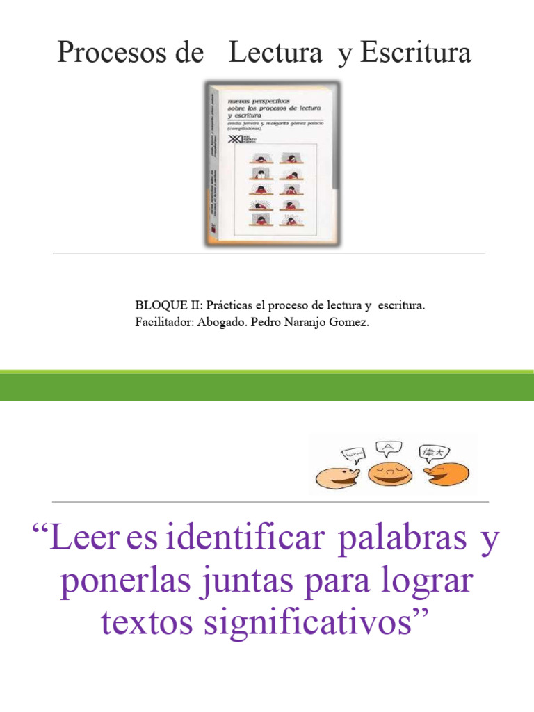 Procesos de Lectura y Escritura en Niños | PDF | Literatura | Escritura