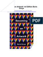 Becoming An Artwork 1St Edition Boris Groys Full Chapter