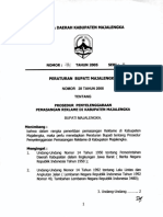 Perbup 2005 - 28 Prosedur Pemasangan Reklame