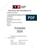 Test Evaluación de La Planificación y Toma de Decisiones.