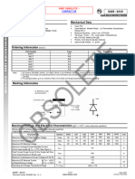 6A05 - 6A10 Description Mechanical Data: Lead Free Finish, Rohs Compliant (Notes 1 & 2)
