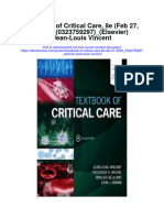 Download Textbook Of Critical Care 8E Feb 27 2023_0323759297_Elsevier Jean Louis Vincent full chapter