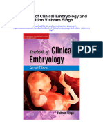 Textbook of Clinical Embryology 2Nd Edition Vishram Singh Full Chapter