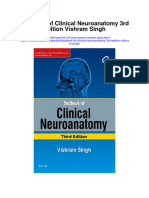 Textbook of Clinical Neuroanatomy 3Rd Edition Vishram Singh Full Chapter