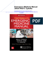 Tintinallis Emergency Medicine Manual 8Th Edition Rita K Cydulka All Chapter