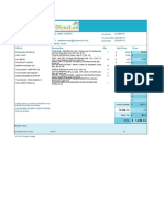 Invoice: Sku # Description Qty Unit Price Price