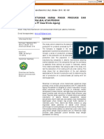 Analisis Perhitungan Harga Pokok Produksi Dan Penentuan Harga Jual Atas Produk (Studi Kasus Pada PT Dasa Windu Agung)