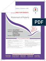 Ch-027 IAP Parental Guideline Normal Puberty