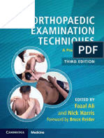 Orthopaedic Examination Techniques 1lu DR Notes