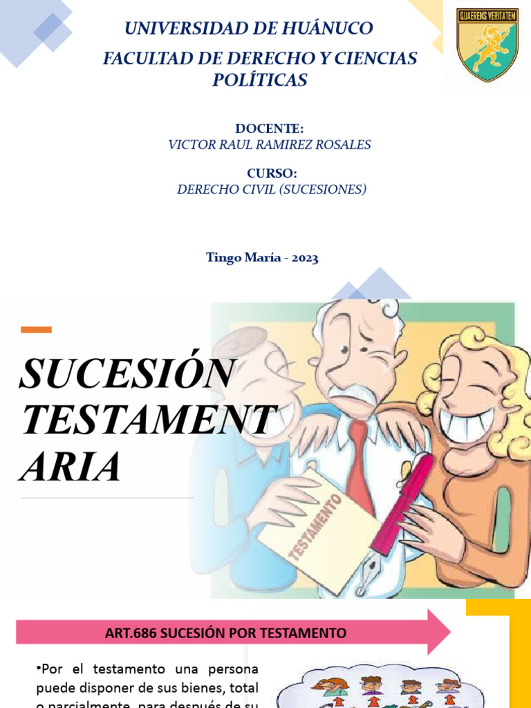 Sucesión Testada | PDF | Intestacy | Ley común