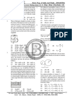 Mech. Prop. of Solids And Fluids - JMS4(BTH4)