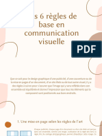 Les 6 Règles de Bases de La Communication Visuelle