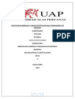 Derecho de Ambiente y Desarrollo