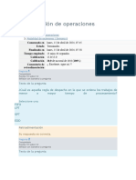 Optimización de Operaciones Examen 3 Semana 6