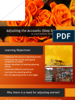 Fundamentals of Accounting Topic 5 Adjusting The Accounts
