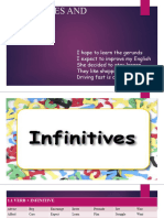 Infinitives and Gerunds